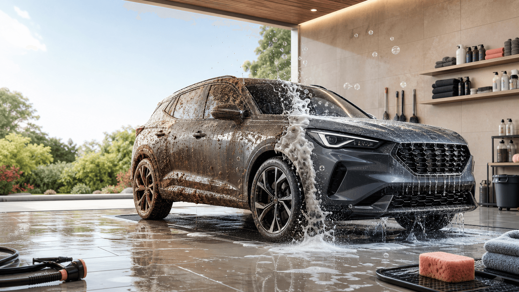 Car Wash ASMR oyun dünyası