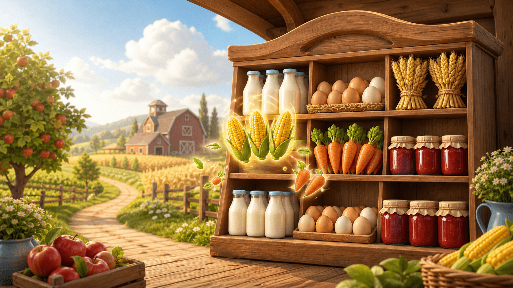 Farm Sort oyun dünyası