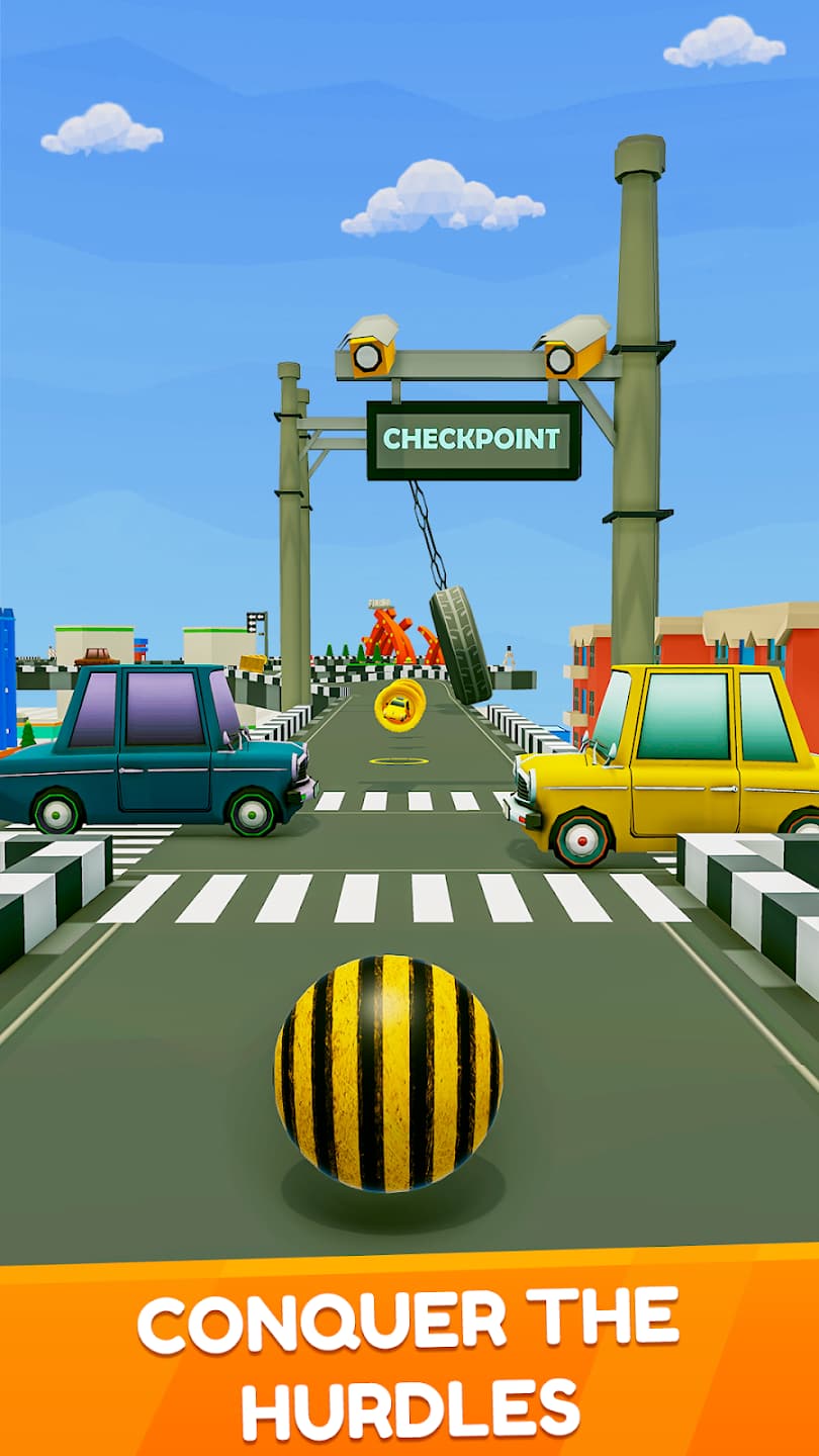City Ball Run oyun ekranı 2
