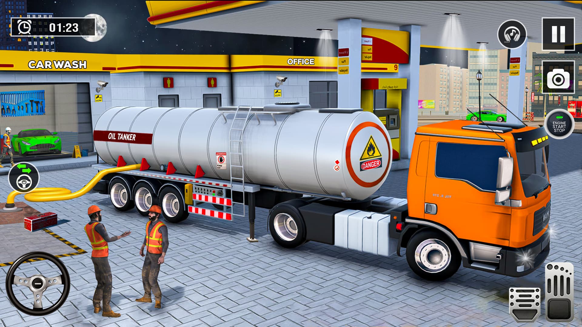 Oil Tanker Parking oyun ekranı 3